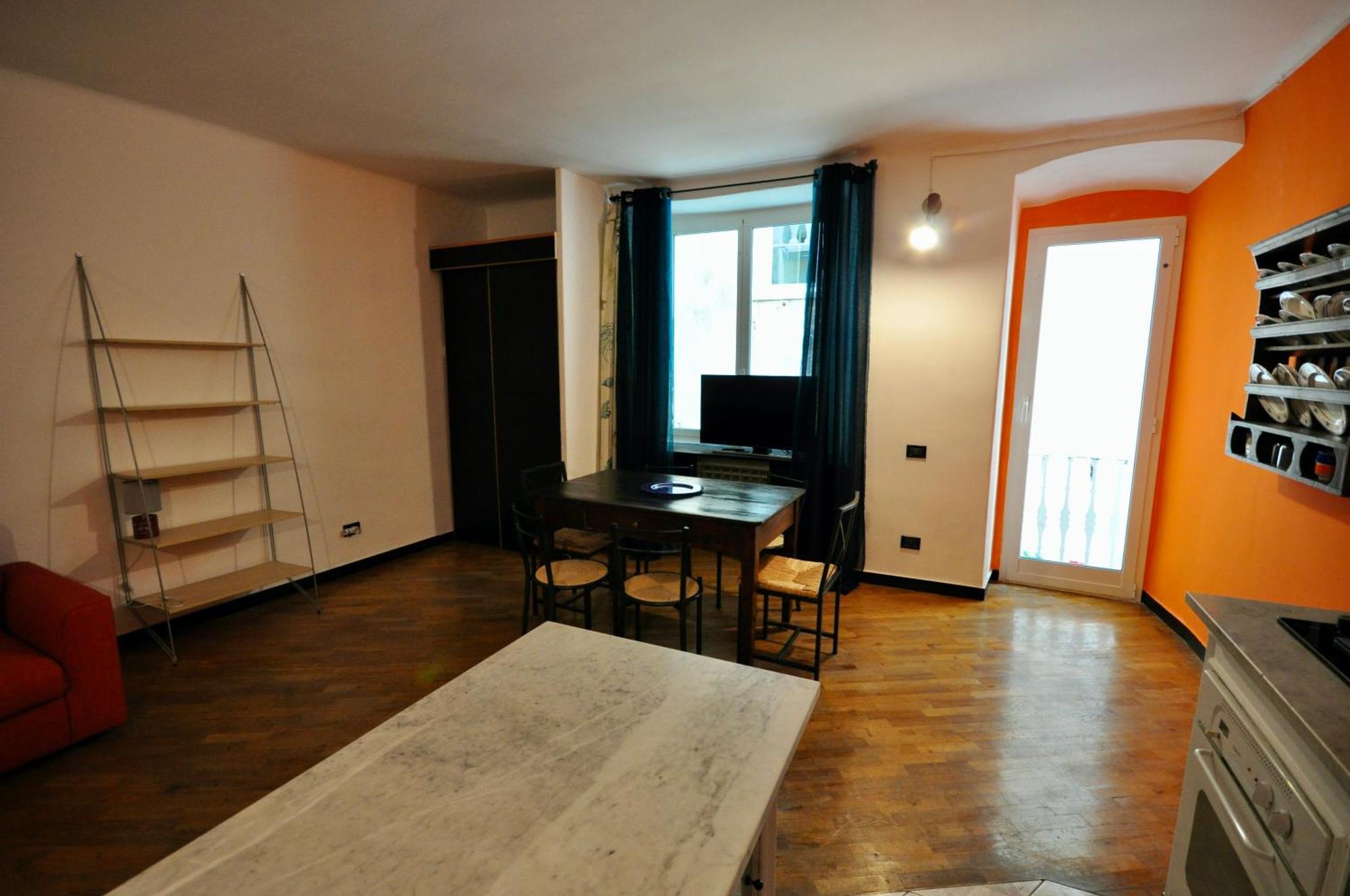Casa Riccola Vicino All'acquario In Centro Storico Con Ascensore Apartment Genua